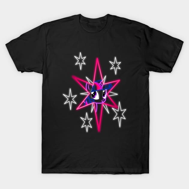 Neon Sparkle T-Shirt by spdy4